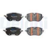 DELPHI Комплект тормозных колодок, дисковый тормоз LP5046EV
