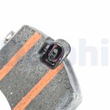 DELPHI Комплект тормозных колодок, дисковый тормоз LP5046EV