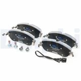 DELPHI Комплект тормозных колодок, дисковый тормоз LP5047EV