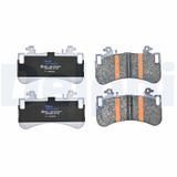 DELPHI Комплект тормозных колодок, дисковый тормоз LP5055EV