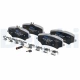 DELPHI Комплект тормозных колодок, дисковый тормоз LP5056EV