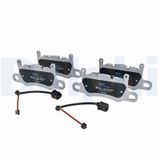 DELPHI Комплект тормозных колодок, дисковый тормоз LP5072EV
