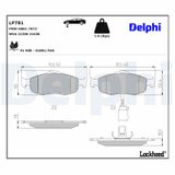 DELPHI Jarrupala, levyjarru LP781
