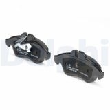DELPHI Комплект тормозных колодок, дисковый тормоз LP980