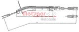 METZGER AUTOTEILE Тросик, cтояночный тормоз 10.935