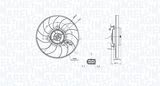 MAGNETI MARELLI Ventilaator,mootorijahutus 069422909010