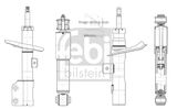 FEBI BILSTEIN Stötdämpare 1002765