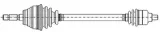 METELLI Drivaxel 17-0791