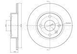 METELLI Тормозной диск 23-0610C