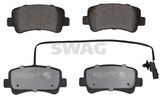 SWAG Комплект тормозных колодок, дисковый тормоз 60 91 6843