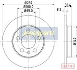 JAPANPARTS Jarrulevy DP-0933C