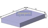 JAPANPARTS Фильтр, воздух во внутренном пространстве FAA-NS26