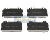 JAPANPARTS Комплект тормозных колодок, дисковый тормоз PA-0510AF