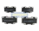 JAPANPARTS Комплект тормозных колодок, дисковый тормоз PA-226AF