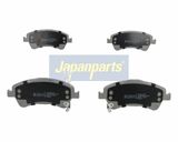JAPANPARTS Комплект тормозных колодок, дисковый тормоз PA-244AF