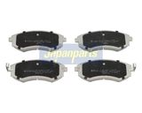 JAPANPARTS Комплект тормозных колодок, дисковый тормоз PA-590AF