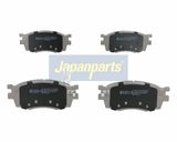 JAPANPARTS Комплект тормозных колодок, дисковый тормоз PA-K12AF
