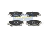 JAPANPARTS Комплект тормозных колодок, дисковый тормоз PA-K26AF