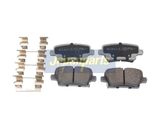 JAPANPARTS Bromsbeläggssats, skivbroms PP-0407AF