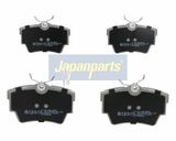 JAPANPARTS stabdžių trinkelių rinkinys, diskinis stabdys PP-109AF