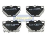 JAPANPARTS Комплект тормозных колодок, дисковый тормоз PP-203AF