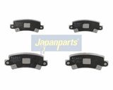 JAPANPARTS Комплект тормозных колодок, дисковый тормоз PP-257AF