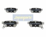 JAPANPARTS Комплект тормозных колодок, дисковый тормоз PP-404AF