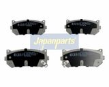 JAPANPARTS Комплект тормозных колодок, дисковый тормоз PP-K00AF