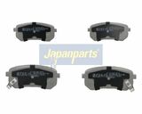 JAPANPARTS Комплект тормозных колодок, дисковый тормоз PP-K04AF