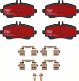 TRW Комплект тормозных колодок, дисковый тормоз GDB1293DTE