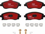 TRW Комплект тормозных колодок, дисковый тормоз GDB1570DTE