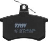 TRW Комплект тормозных колодок, дисковый тормоз GDB814