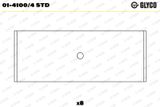 GLYCO Kepsulaager 01-4100/4 STD
