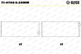 GLYCO Vevstakslager 71-4708 0.25mm