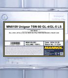 SCT - MANNOL Växellådeolja MN8109-IBC