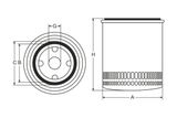 SCT - MANNOL Oljefilter SM 124
