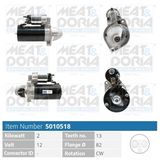 MEAT & DORIA Startmotor 5010518