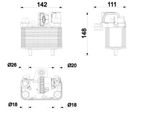 MAHLE Radiaatorid ACH 13 000P