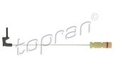 TOPRAN Датчик, износ тормозных колодок 408 099