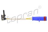TOPRAN Датчик, износ тормозных колодок 408 589
