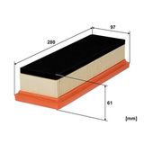 WIX FILTERS Воздушный фильтр WA9556