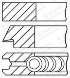 GOETZE ENGINE Комплект поршневых колец 08-107900-00