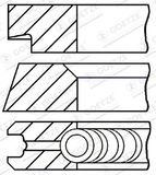 GOETZE ENGINE Комплект поршневых колец 08-145400-00