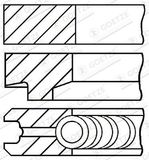 GOETZE ENGINE Комплект поршневых колец 08-146100-00