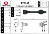 EAI Vetoakseli T78351