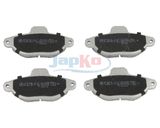 JAPKO Комплект тормозных колодок, дисковый тормоз 500227