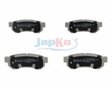 JAPKO Комплект тормозных колодок, дисковый тормоз 51W07