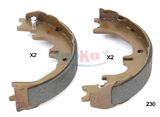 JAPKO Bromsbackar, sats, parkeringsbroms 55230
