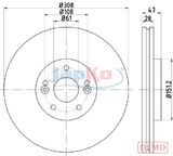 JAPKO Тормозной диск 600713C