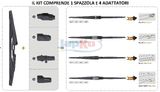 JAPKO Щетка стеклоочистителя SJX35R